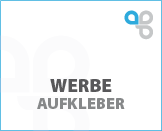 Werbeaufkleber online drucken