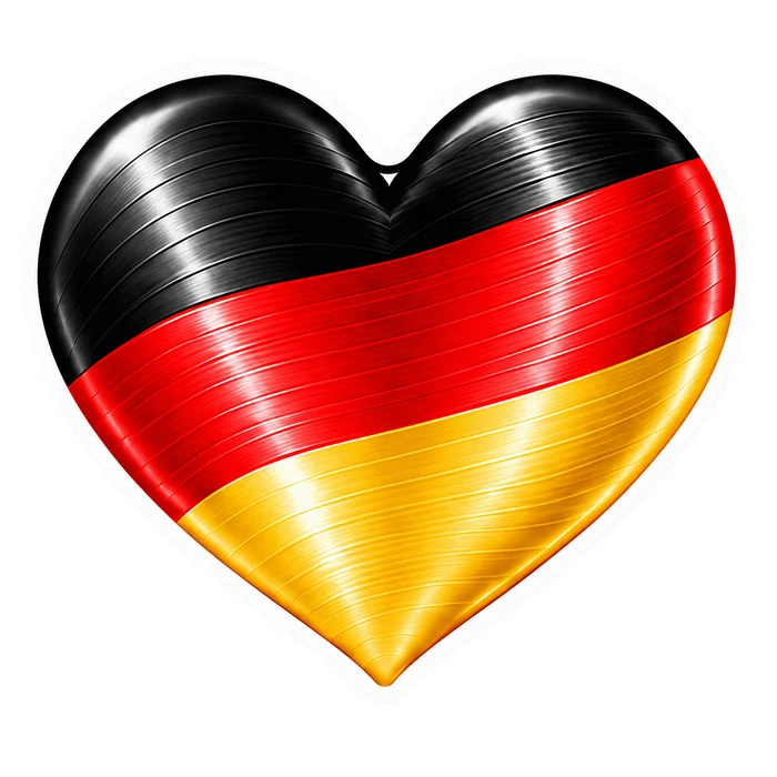 Farbfunke in Schwarz-Rot-Gold