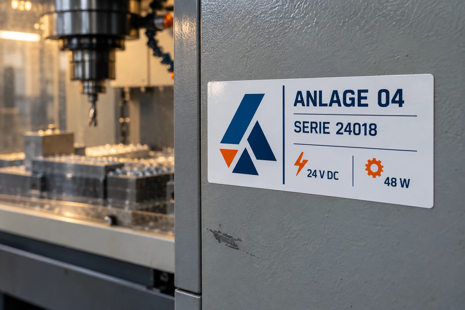 Aufkleber mit starker Klebkraft und langlebig – Produktbeispiel 1
