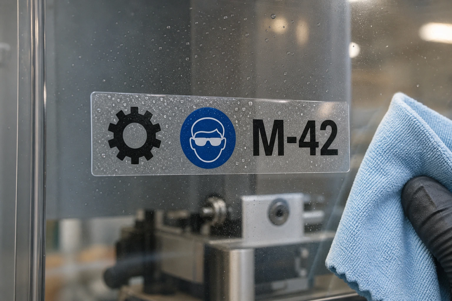 Transparente Aufkleber mit Schutzlaminat preiswert drucken – Produktbeispiel 2