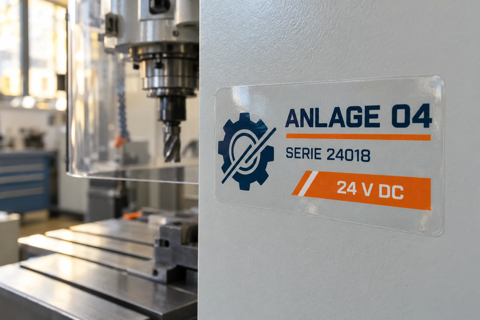 Transparente Aufkleber beständig und stark klebend – Produktbeispiel 1