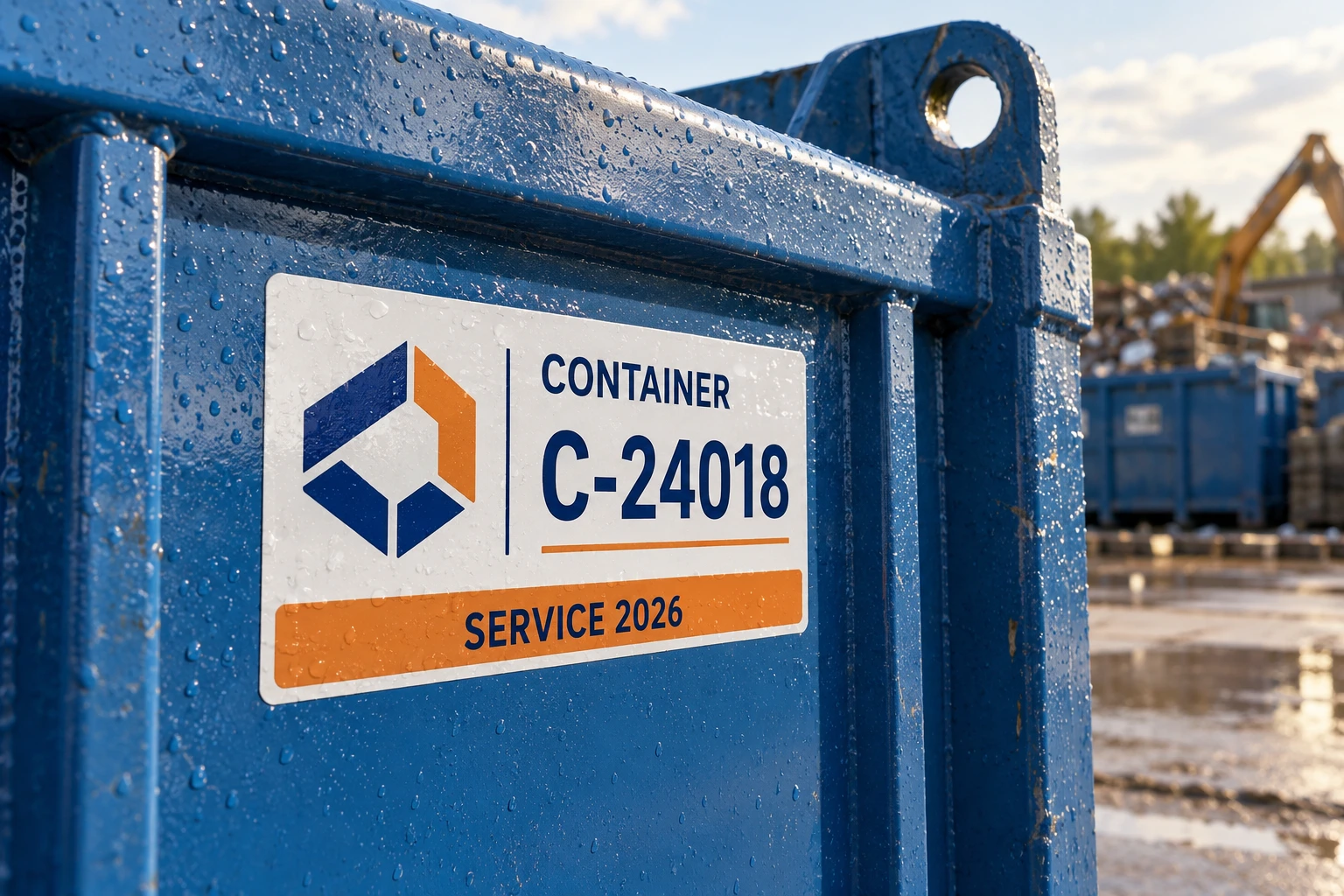 Container-Aufkleber – Produktbeispiel 1