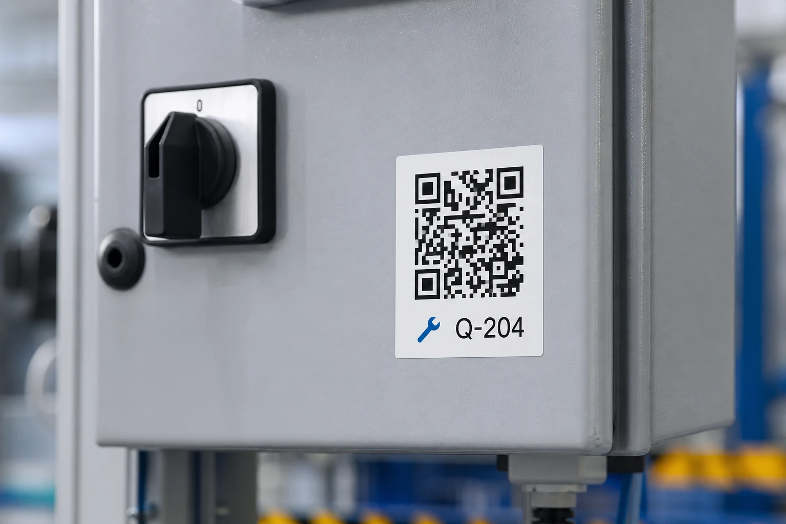 QRCode Aufkleber drucken lassen – Produktbeispiel 1
