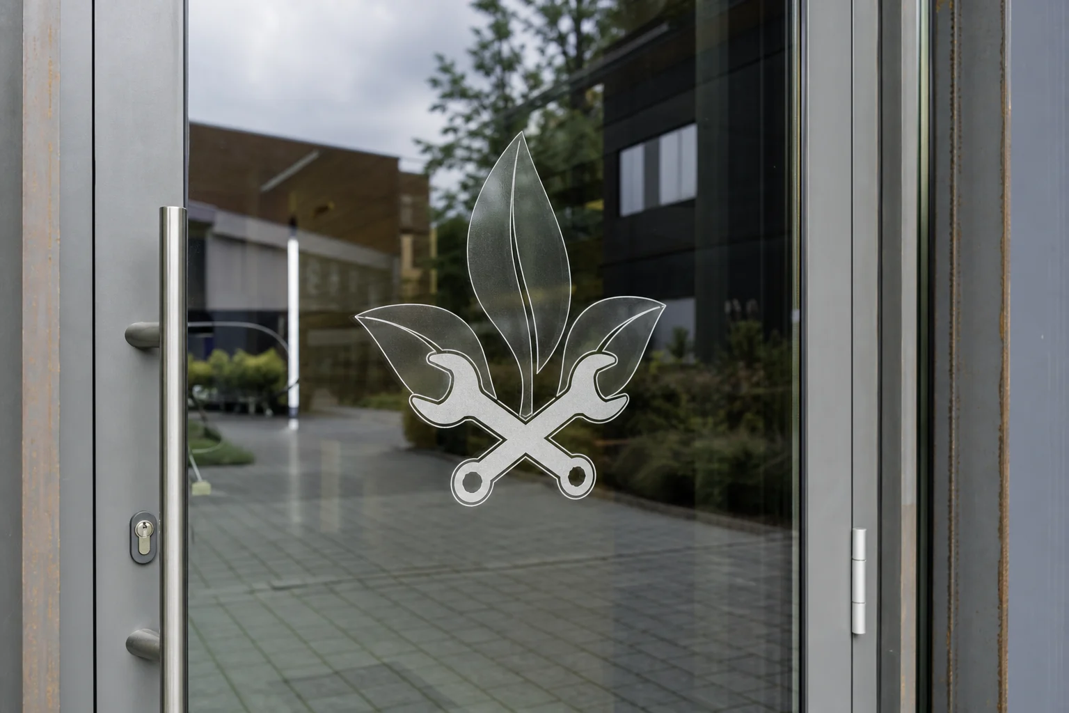 Transparente matte Aufkleber mit Schutzlaminat drucken – Produktbeispiel 1