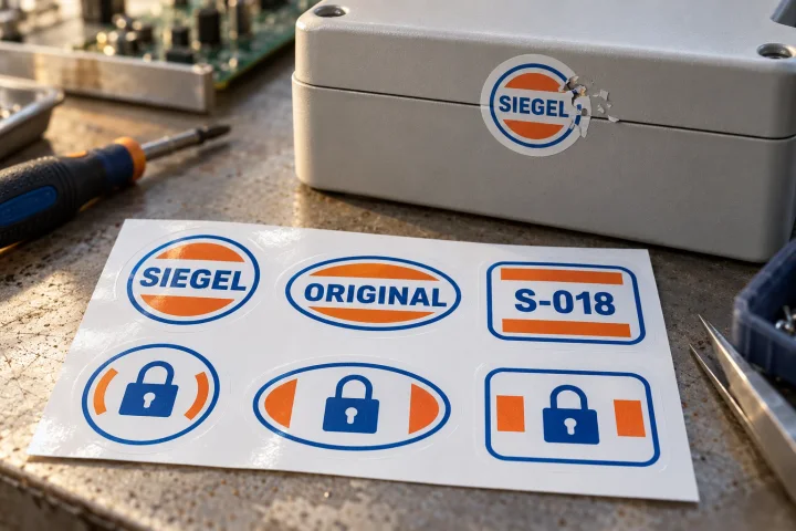 Safety-Vinyl-Aufkleber-Set – Produktbeispiel 1