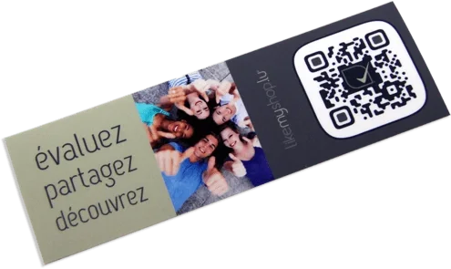 Kratzfeste matte Aufkleber mit Schutzlaminat drucken – Produktbeispiel 1