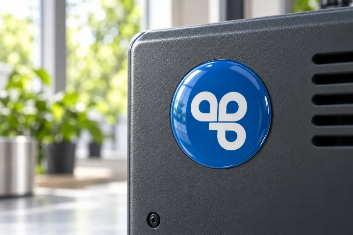 3D-Aufkleber mit Doming und Ihrem Motiv – Produktbeispiel 1