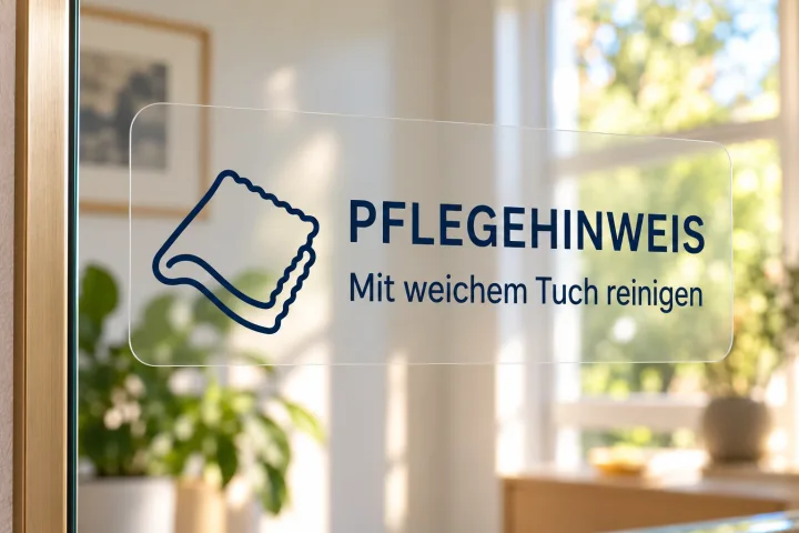 Transparente Aufkleber matt – Produktbeispiel 1
