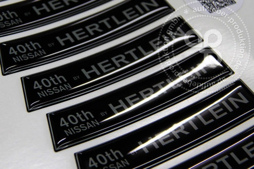 Doming Aufkleber mit individueller Form - Freie Form – Produktbeispiel 2