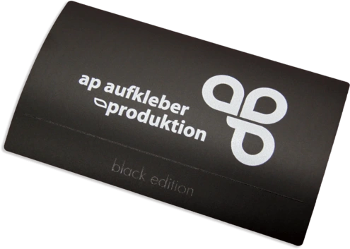 Aufkleber auf farbiger Folie gedruckt – Produktbeispiel 2