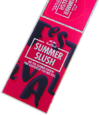 Glitzer Aufkleber Silber – Produktbeispiel 2