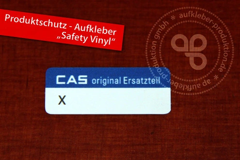 Produktschutz & Siegel Aufkleber drucken – Produktbeispiel 4