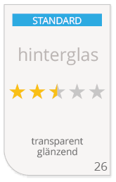 Standard hinterglas PRINT