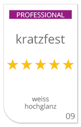 Angebot erstellen für den Druck von Professional weiss Aufkleber mit Schutzlaminat